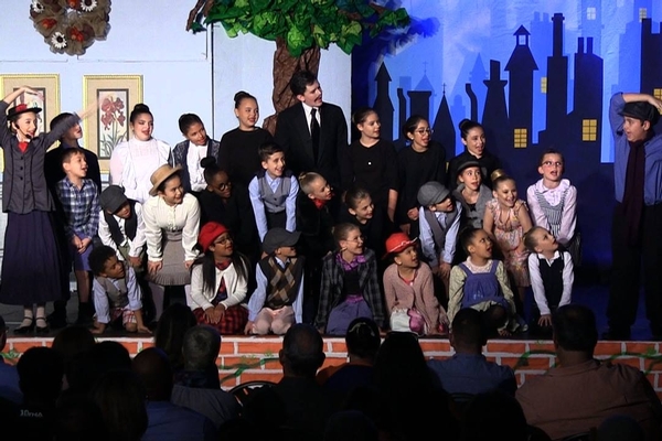 bcs students perform mary poppins